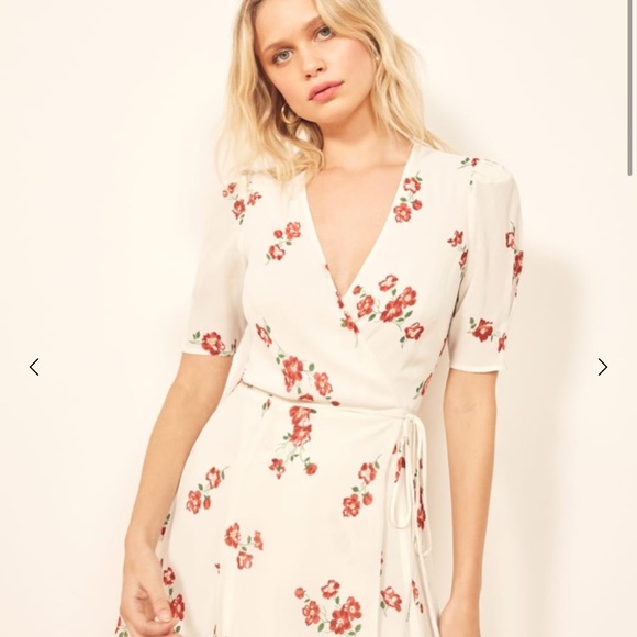 Reformation Lucky Dress in Magdalena - Picture 4 of 7